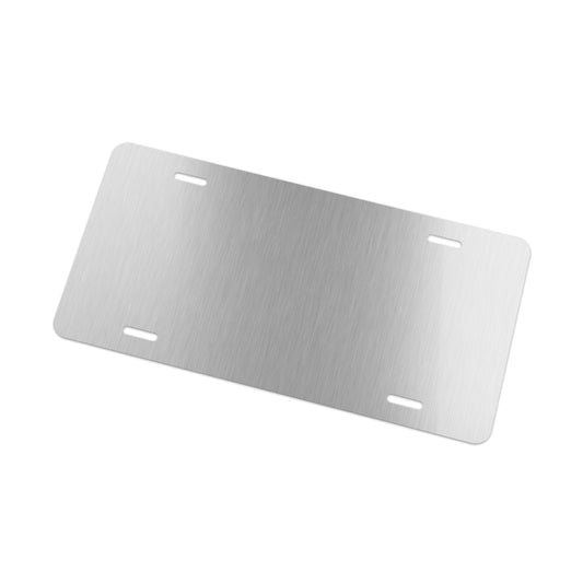 Black Diamond Vanity Plate — Black Plate with Bold BD Logo