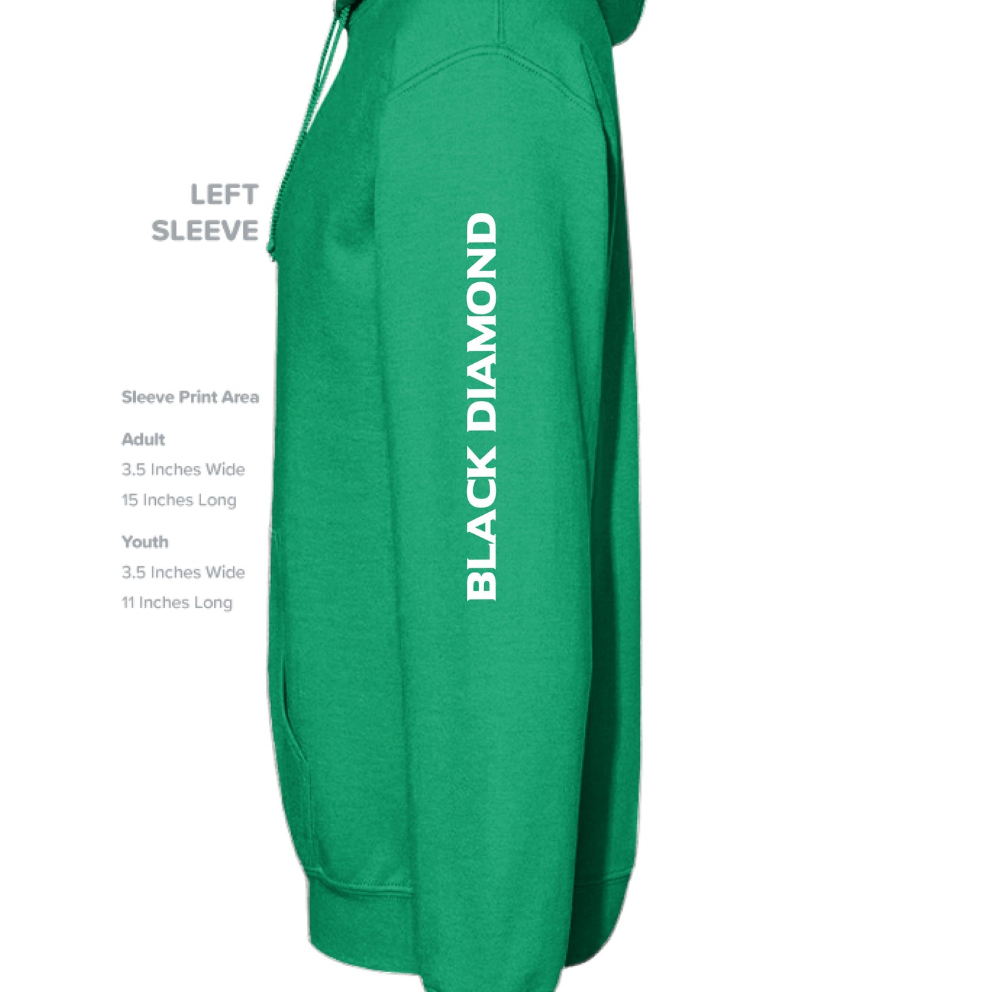 KELLY GREEN - SLEEVE_LEFT