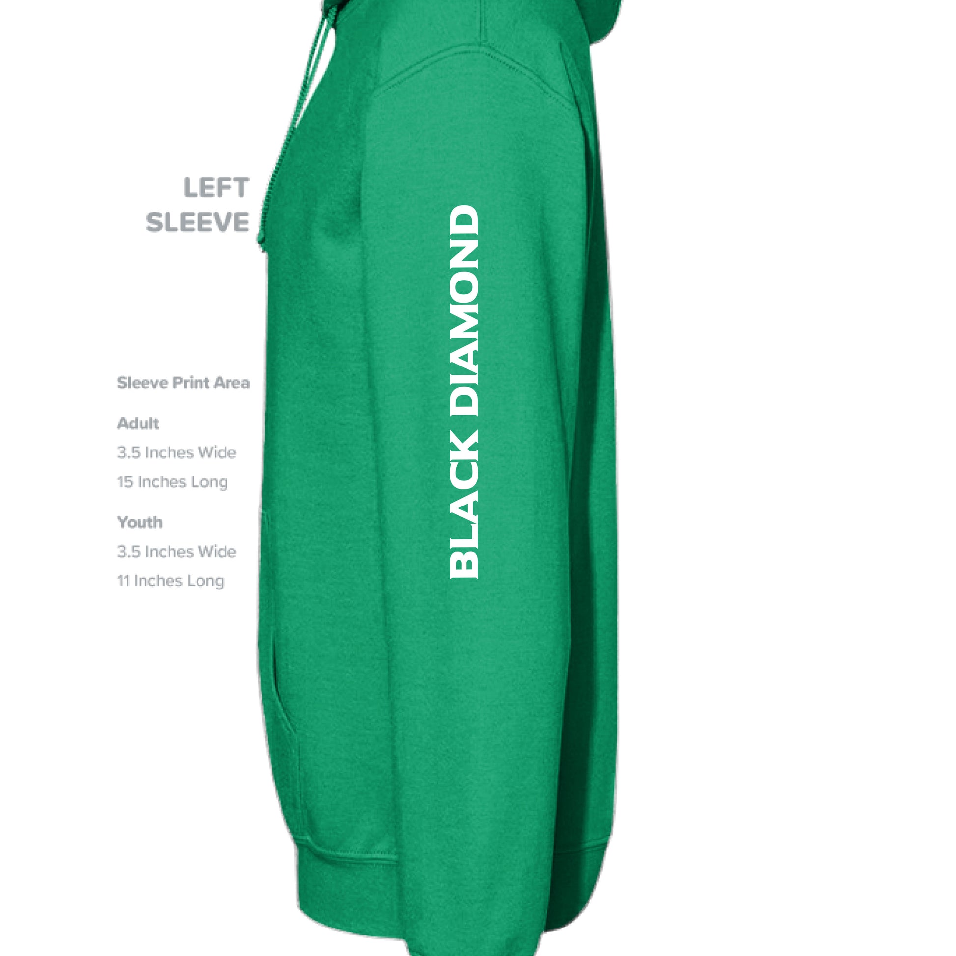 KELLY GREEN - SLEEVE_LEFT